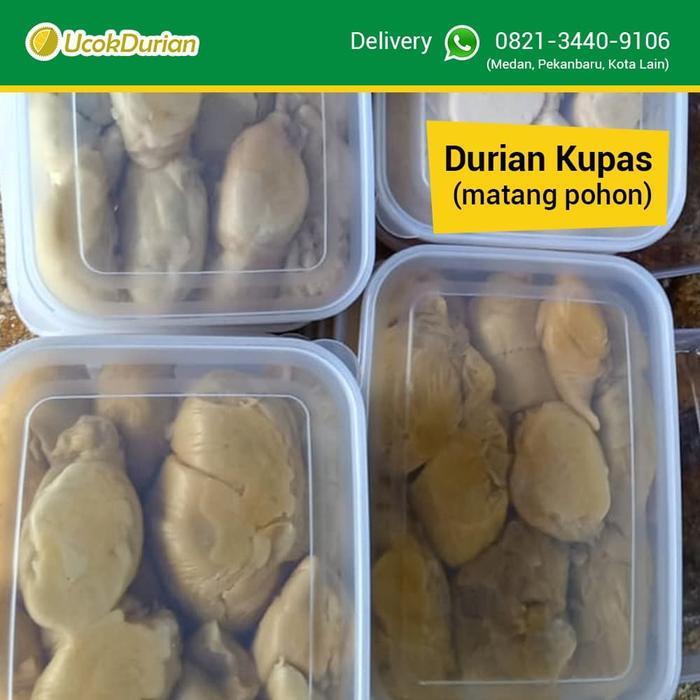 Gambar Durian Kupas Ucok Medan (Paket 5 box) dari Ucok Durian Pekanbaru undefined Tokopedia