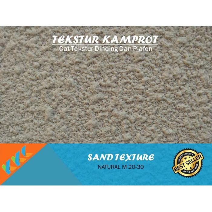 Gambar Cat Tekstur Pasir Kamprot M20-30 Kemasan 5Kg dari kkc olshop undefined Tokopedia