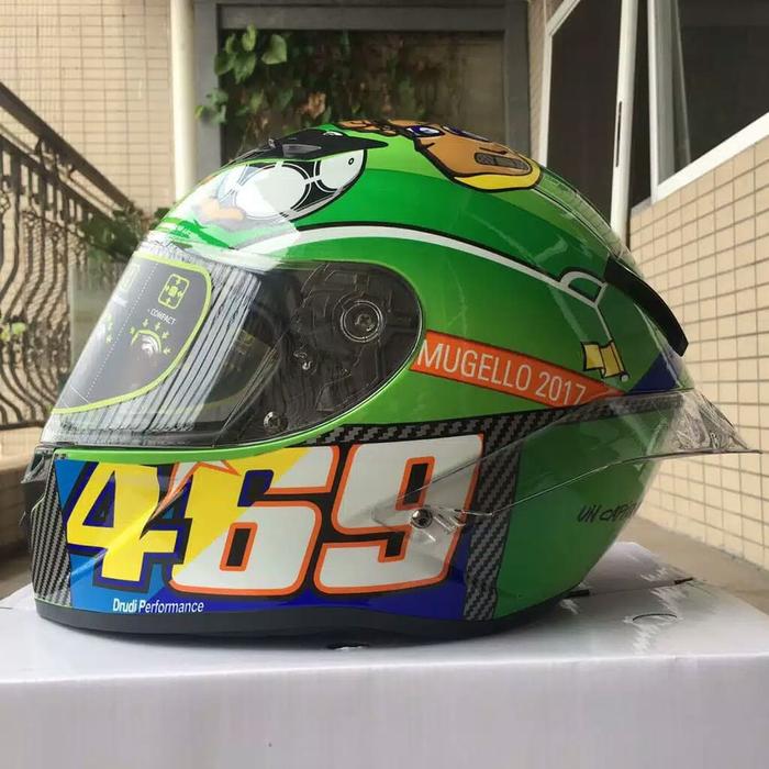 replika Helm AGV k3 mugello 2017 rossi 