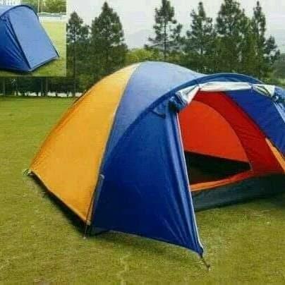 Gambar tenda camping dome hyu double layer PE - 106 kapasitas 3 /4 dari Pasar Gelap Outdoor undefined Tokopedia