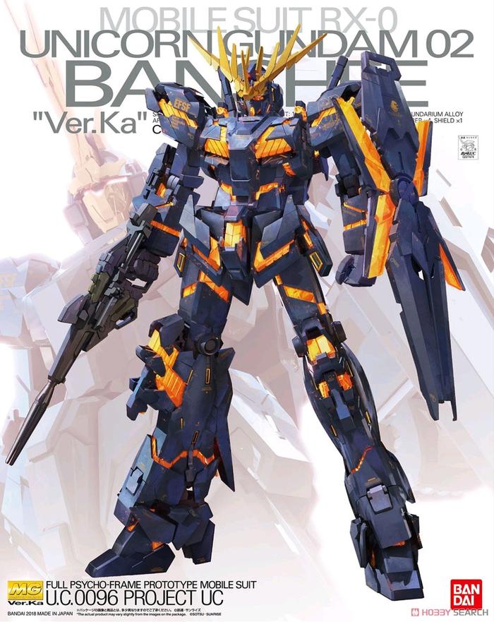 Gambar MG RX-0 Unicorn Gundam 02 Banshee Ver.Ka - BANDAI acc collection dari cakeettstore undefined Tokopedia