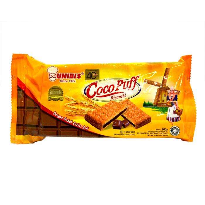 Gambar UNIBIS BISCUIT COCOPUF 270GR dari Gogo Supermarket Official undefined Tokopedia