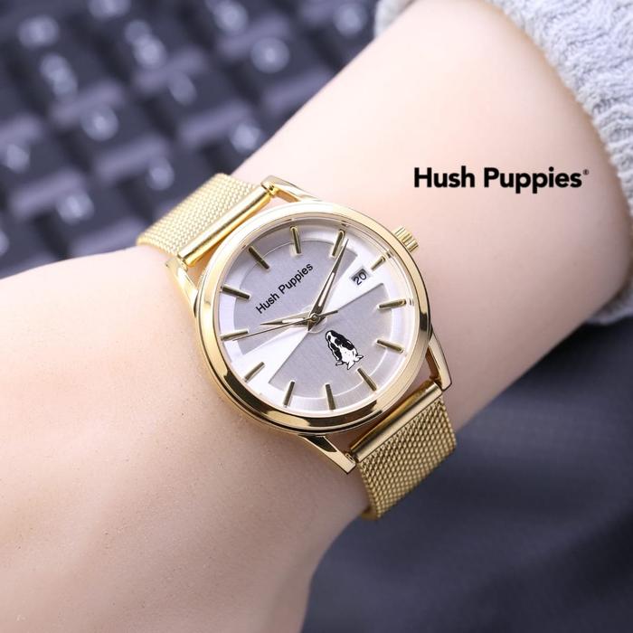 Gambar Jam Tangan Wanita Hush Puppies Harga Grosir - Gold dari Groserba Murah undefined Tokopedia