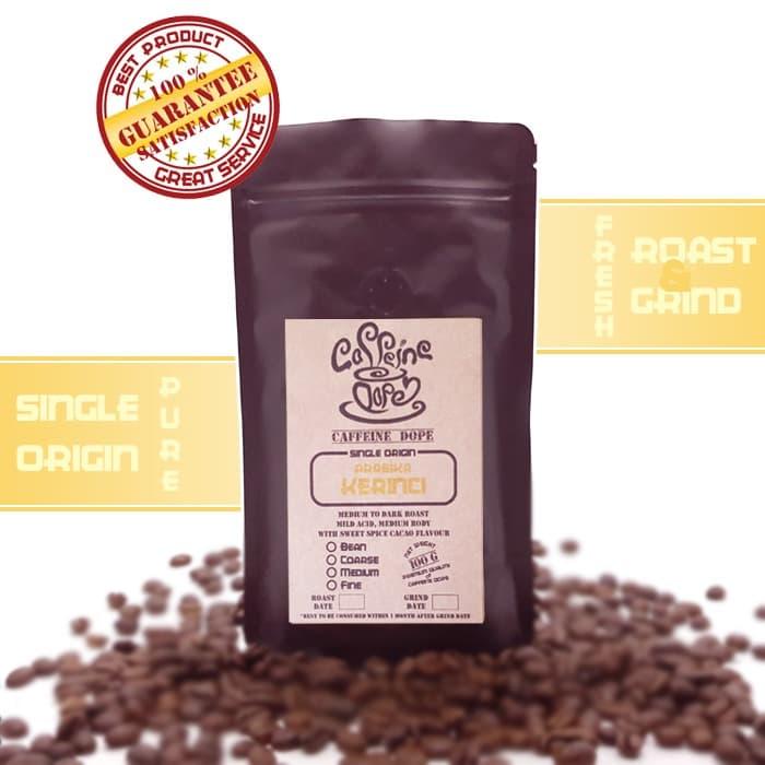 Gambar Kopi Arabika Kerinci 100 Gr Single Origin Biji & Bubuk Coffee Bean & Ground dari Caffeine Dope undefined Tokopedia