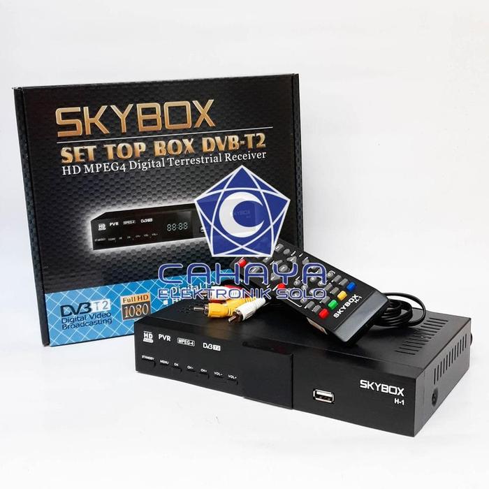 Jual Receiver Tv Dvbt2 Skybox Antena Set Top Box Uhf Av Hdmi Digital Kab Lamongan Bangkit Jaya Store Tokopedia
