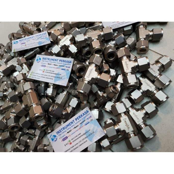SCATOLA DA 25 PEZZI SWAGELOK 8MM X 6MM UNIONE RIDUCENTE SS 8M0 6 6M