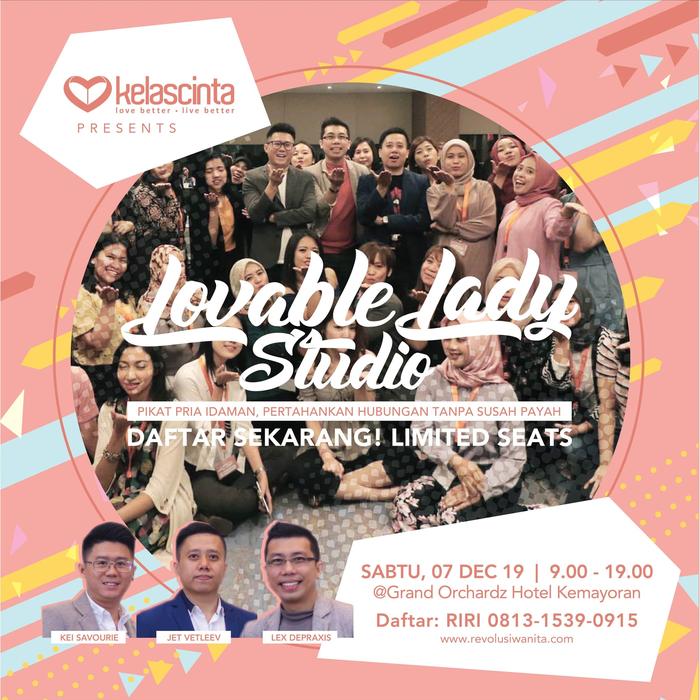Gambar Lovable Lady Studio (Daftar Sendiri) dari Kelas Cinta undefined Tokopedia