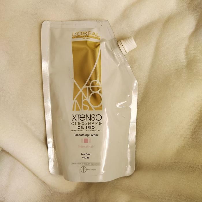 Jual Loreal Xtenso Step 1 SMOOTHING CREAM NORMAL hair 400ml