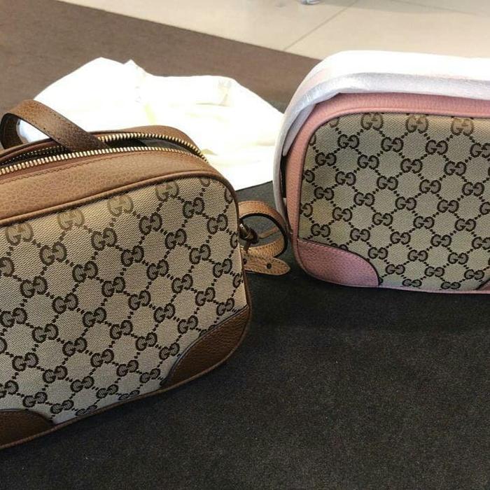 Jual gucci canvas cam bag - Kab 