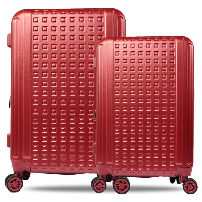 Gambar Tas Koper Hardcase Expander + TSA Lock DUPONT SET Size 20+24 inch 476 - Merah dari KoperID undefined Tokopedia