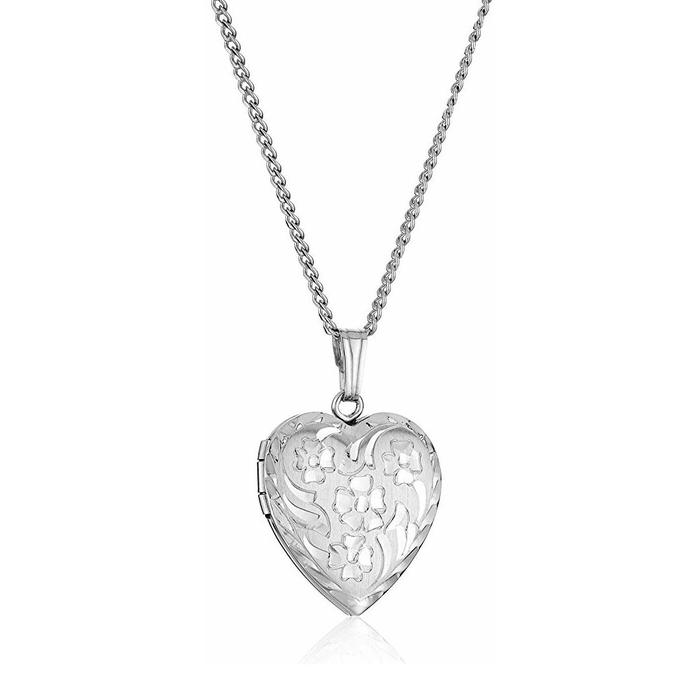 Jual Sterling Silver Engraved Flowers 