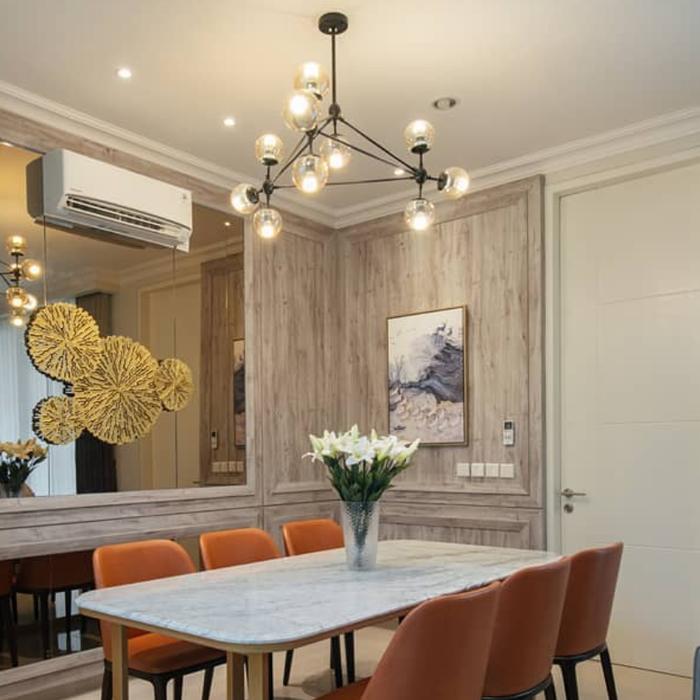 Jual Lampu Hias Gantung Ruang Makan Cafe Resto Cabang 10 Kaca Model Bola Jakarta Pusat Batu Pribumi Tokopedia