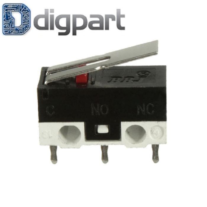 Interruttore Snap Action Leva Braccio 10 Pcs Mini Micro Limit Switch ...