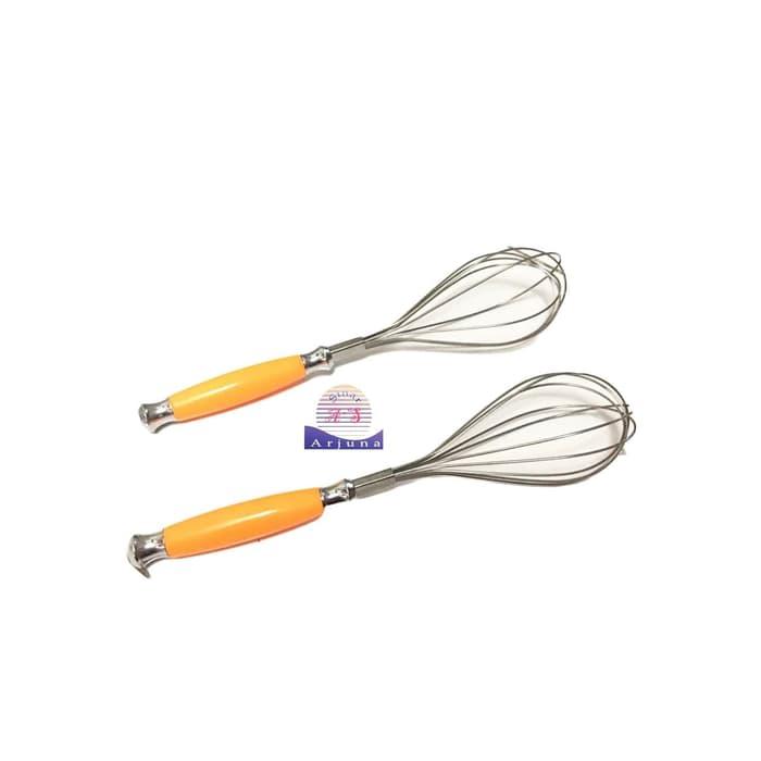 Jual Pengocok Telur Bahan Stainless Cake Whisker Hand Mixer Egg