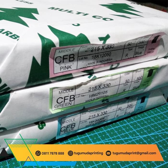 Jual Kertas Ncr Carbonless Multi Copy F4 Folio 1rim Bottom Yellow Kota Semarang Tugu Muda Printing Tokopedia