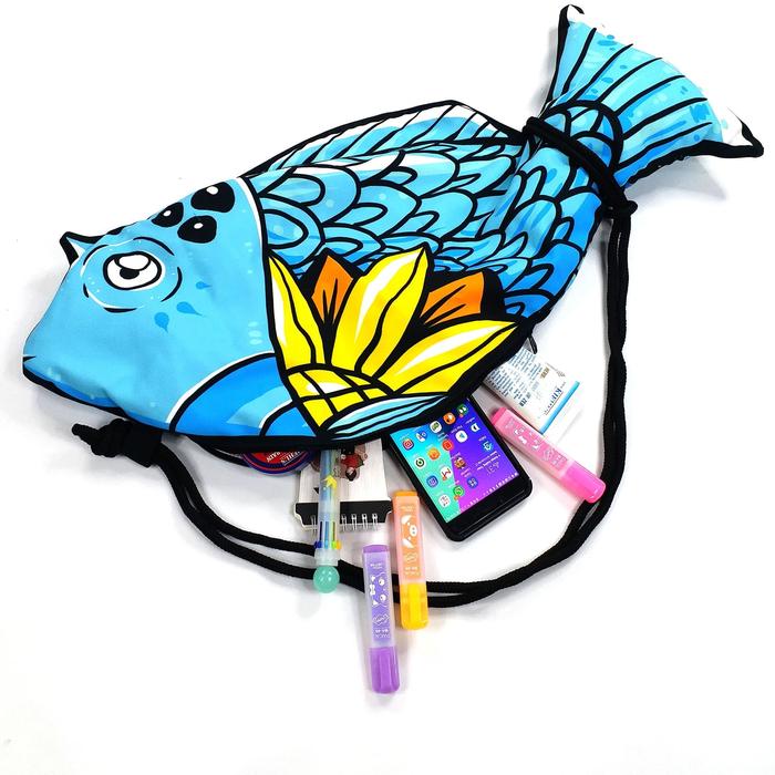 Gambar Tas Ikan Lungkee Tanduk NISS untuk penggemar pantai mancing dan diving dari Kado Kocak undefined Tokopedia