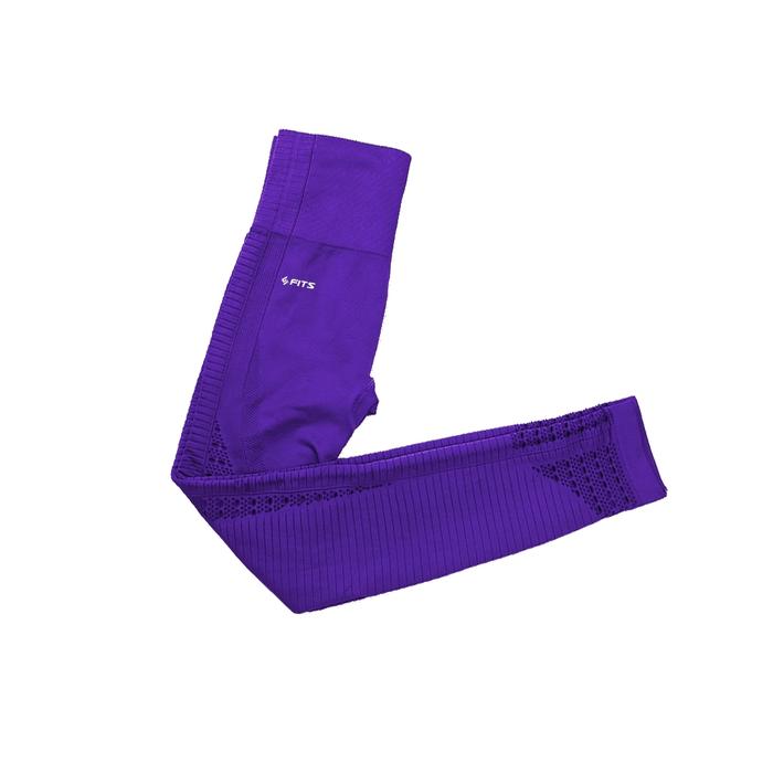 Gambar SFIDN FITS Cloudlace Legging High Waist Sports Gym Yoga Pilates Pants - Ungu, S dari SFIDN FITS Shop undefined Tokopedia