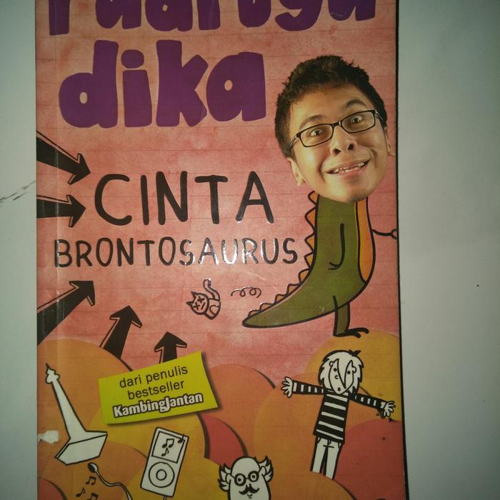 Jual Novel Raditya Dika Cinta Brontosaurus Bekas Kota Semarang Baguswinera Tokopedia
