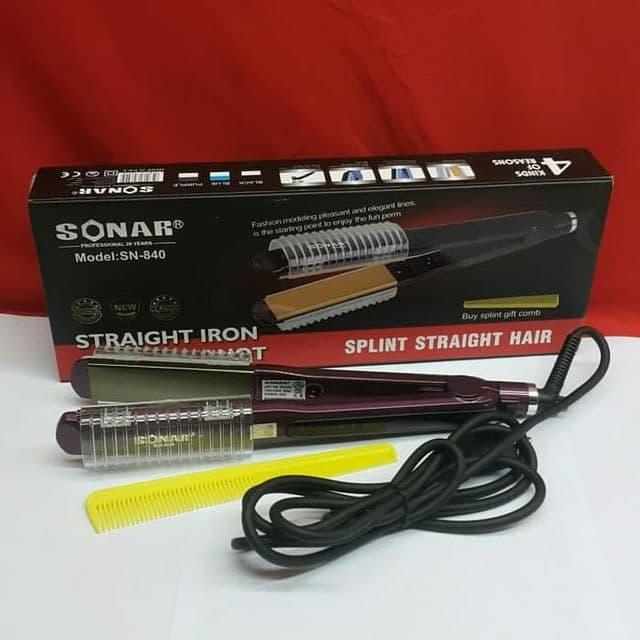 Gambar Catokan Sonar SN-840 Catok 2in1 Pro Kualitas Bagus Original 100% dari BRUS SHOP undefined Tokopedia