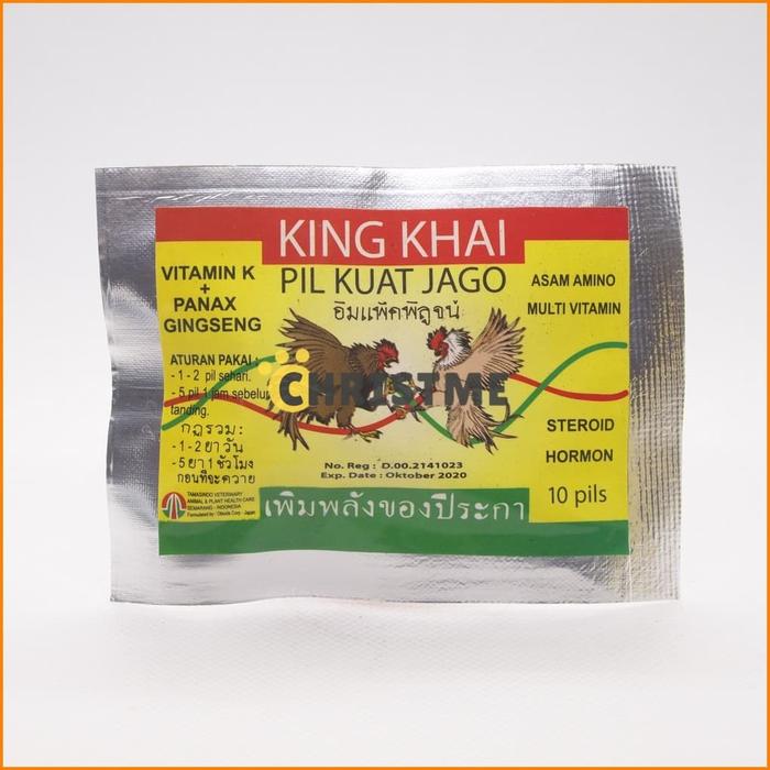 Gambar King Khai - Pil kuat ayam jago dari Christme undefined Tokopedia