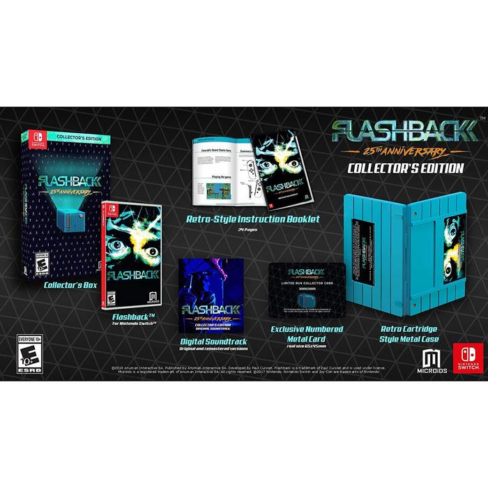 Nintendo Switch Flashback 25th Anniversary Collectors Ed English