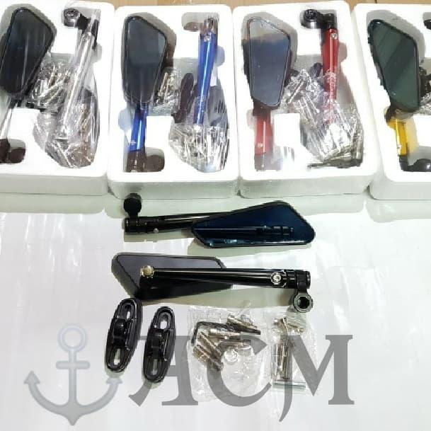 Gambar Spion circuit full cnc mirror blue Nmax Aerox Pcx Vario 125 150 - Hitam dari Acm18 undefined Tokopedia