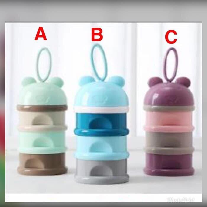 Gambar Milk powder container / kontainer susu bubuk tempat snack cemilan anak - Tipe B dari hokkyshops undefined Tokopedia