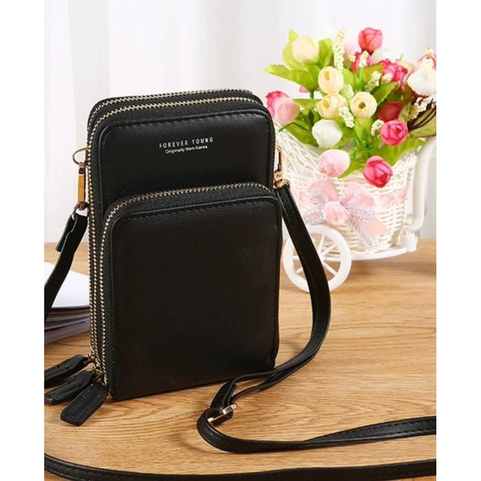 Gambar 1688 Tas Mini Hp / Tas Selempang Hp / Tas Wanita / Tas Import - Hitam dari KedaiButik undefined Tokopedia