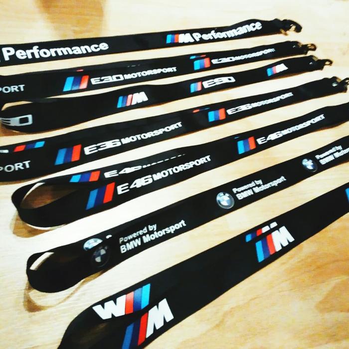 Jual lanyard tali iD BMW F30 E30 E36 E46 M Performance - Hitam, E46 ...