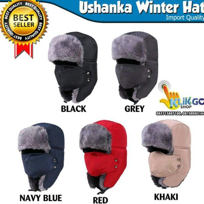 Jual HOT SALE TOPI RUSIA USHANKA IMPORT 