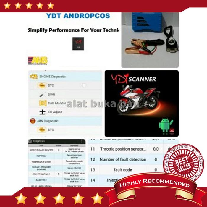 Gambar Yamaha Diagnostic Tool YDT Vers. Laptop dan Android dari GJT PRESS undefined Tokopedia