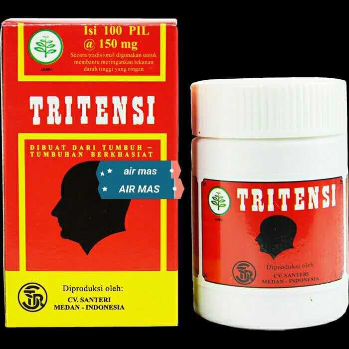 Jual Tritensi Obat Herbal Penurun Tekanan Darah Tinggi Hipertensi Jakarta Barat Air Mas 789 Tokopedia