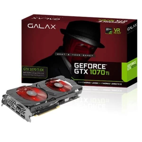 Graphics Card Geforce Gtx 1070 Galax Exoc 8gb Nvidia Geforce Gtx