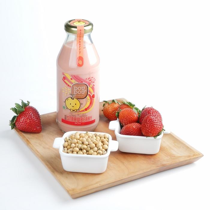 Gambar DouDou Soymilk ( Susu Kedelai / Susu Kacang ) 350 ml - Stroberi dari doudou.idn undefined Tokopedia