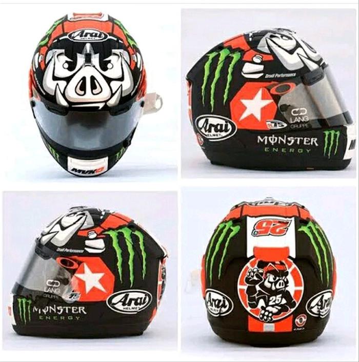 Helm Motif Arai Maverick Vinales 