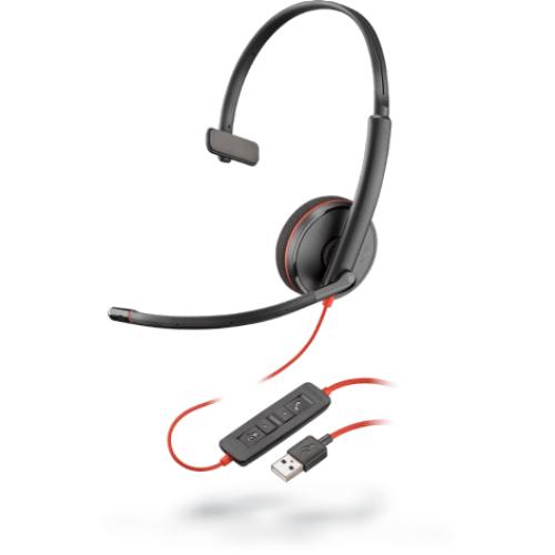 Jual Plantronics Blackwire 3210 USB-A 