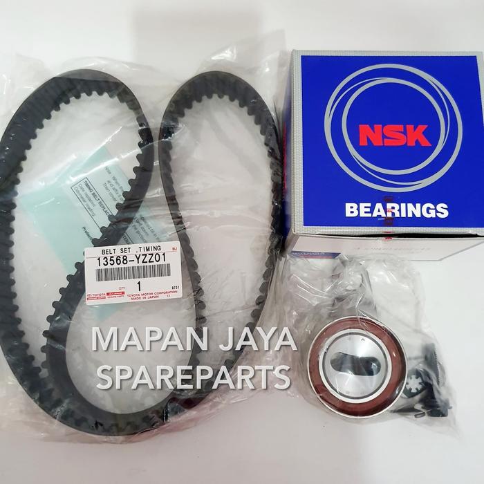 Gambar Timing Belt Kijang Diesel ORIGINAL TOYOTA plus Tensioner SET dari Mapan Jaya Sparepart undefined Tokopedia