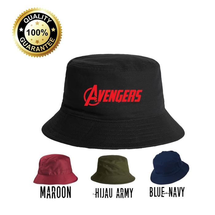 Jual topi bucket hat Avengers - Jakarta 