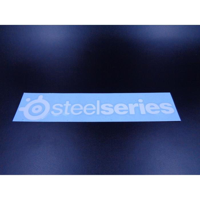 Gambar Sticker / Stiker Cutting logo Steelseries - Putih dari vgameshop undefined Tokopedia