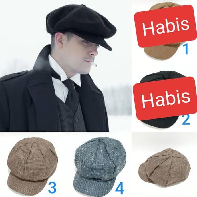 Jual Newsboy hat Flat cap Apollo hat 