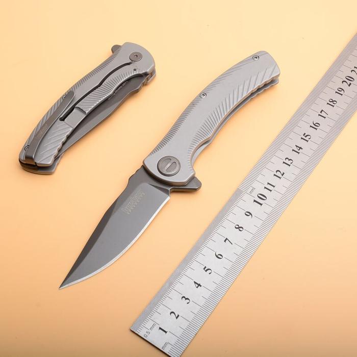 Gambar Kershaw 3490 folding knife 8CR17MOV blade aviation aluminum handle dari superior olshop undefined Tokopedia
