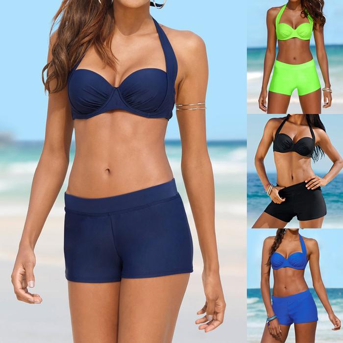 Jual Women Padded Tankini Set Sporty 