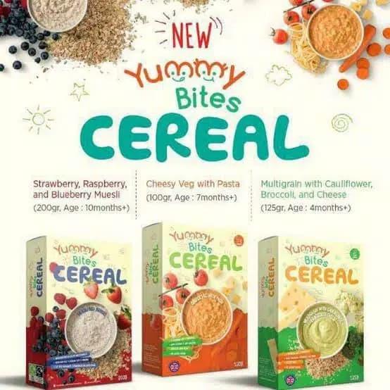 Gambar yummy bites cereal dari Karen Baby Shop Kendari undefined Tokopedia