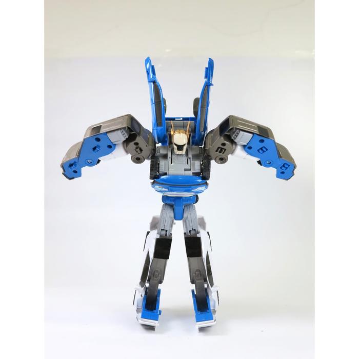 Gambar Robot Tobot Tritan Champion biru transformer ukuran besar 26 cm dari Toypop! undefined Tokopedia