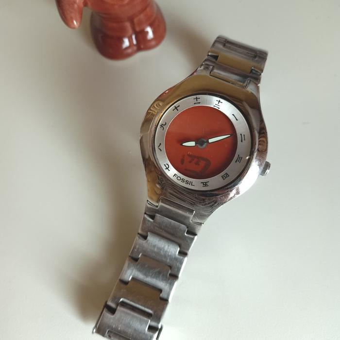 Jual fossil bigtic animasi kanji SOLD 