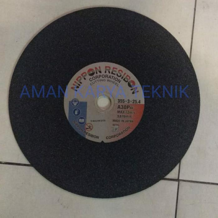 Jual Mata Gerinda Potong Nippon Resibon 14 355 X 3 X 25 4 Mm A30PBF jual-mata-gerinda-potong-nippon-resibon-14-355-x-3-x-25-4-mm-a30pbf