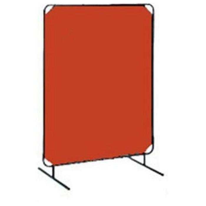Gambar Tillman 6031068 6x8 ft Orange Vinyl Welding Curtain with Frame Las dari Toko Listrik Batam undefined Tokopedia