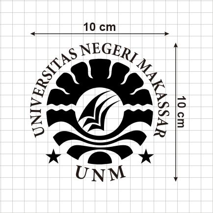 Jual Stiker Logo Unm Universitas Negeri Makassar Jakarta Timur Malaqbi Tokopedia