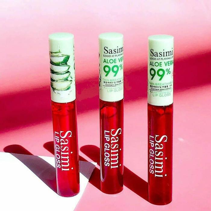 Jual Liptint Lip Water Tint Aloevera Lipstick Sasimi Aloe Vera 99 Orange 22g Jakarta Barat Republic Cosmetik Tokopedia Lipstik sasimi aloe vera