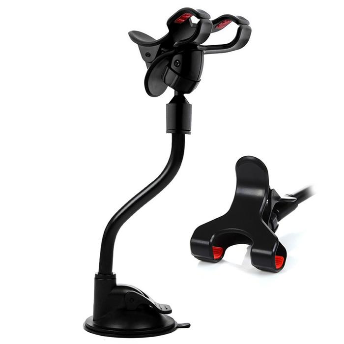 Gambar SUPMANGO Holder Smartphone Mobil Lazypod Flexible Neck 3.5-6 Inch - Z1 dari apikmurah_NEW undefined Tokopedia